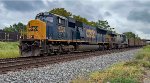 CSX 4713 leads E907 eastbound.